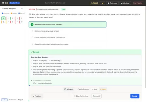 Desktop answer feedback with solution and calculator steps